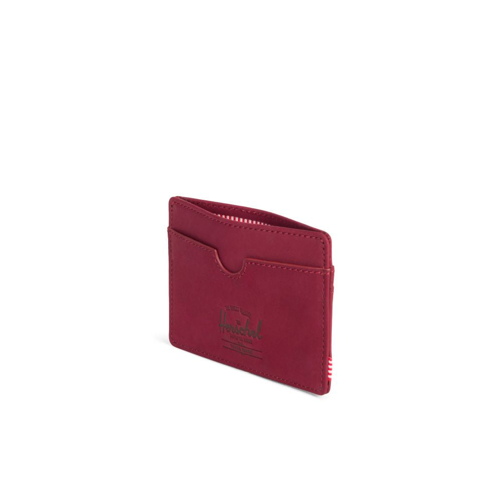 Herschel Beaded Collection Charlie Wallet - Windsor Wine/Nubuck Leather