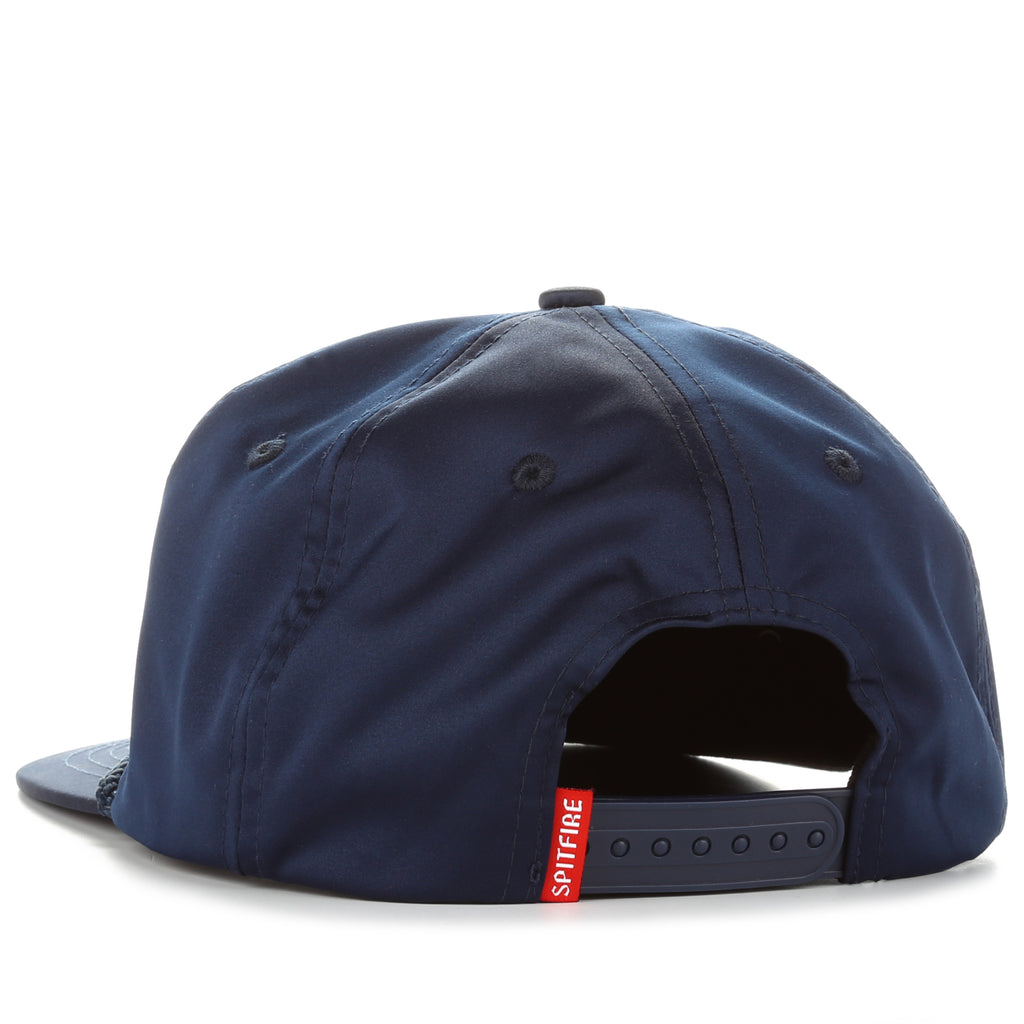 Spitfire Bighead Satin Snapback - Navy