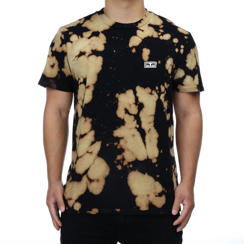 Obey Jumble Lo-Fi Tee - Black Tie Dye