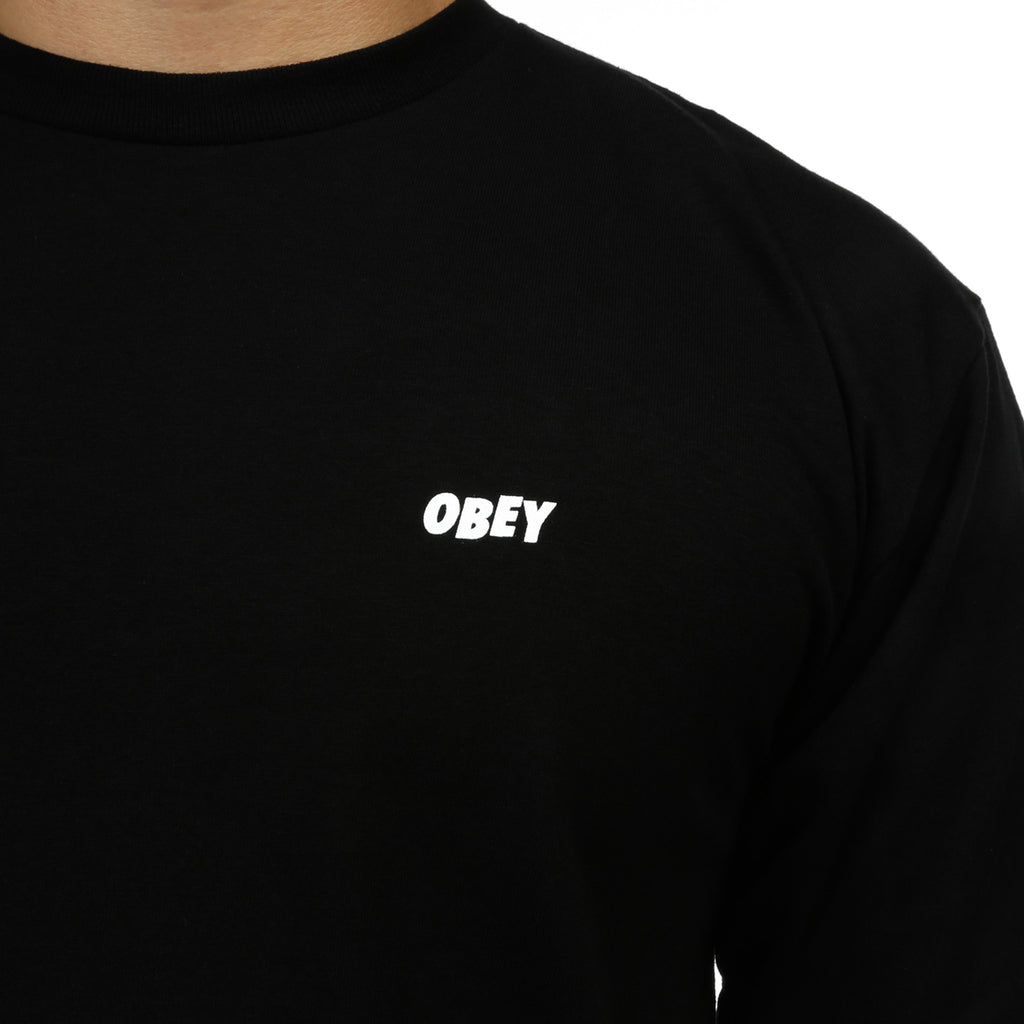 Obey Jumble Lo-Fi Tee - Black