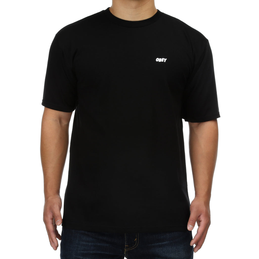 Obey Jumble Lo-Fi Tee - Black