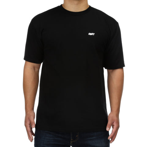 Obey Jumble Lo-Fi Tee - Black