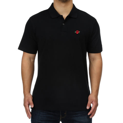 Obey Rose Polo - Black