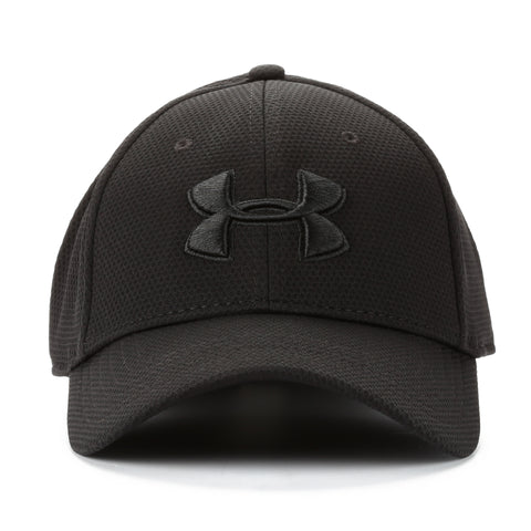 Under Armour Blitzing II Stretch Fit Hat - Black/Black
