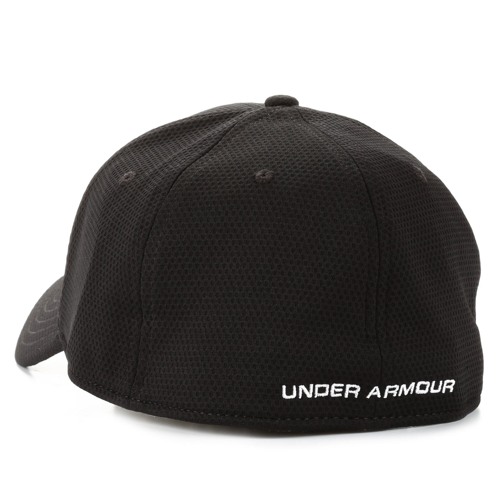 Under Armour Blitzing II Stretch Fit Hat - Black/White