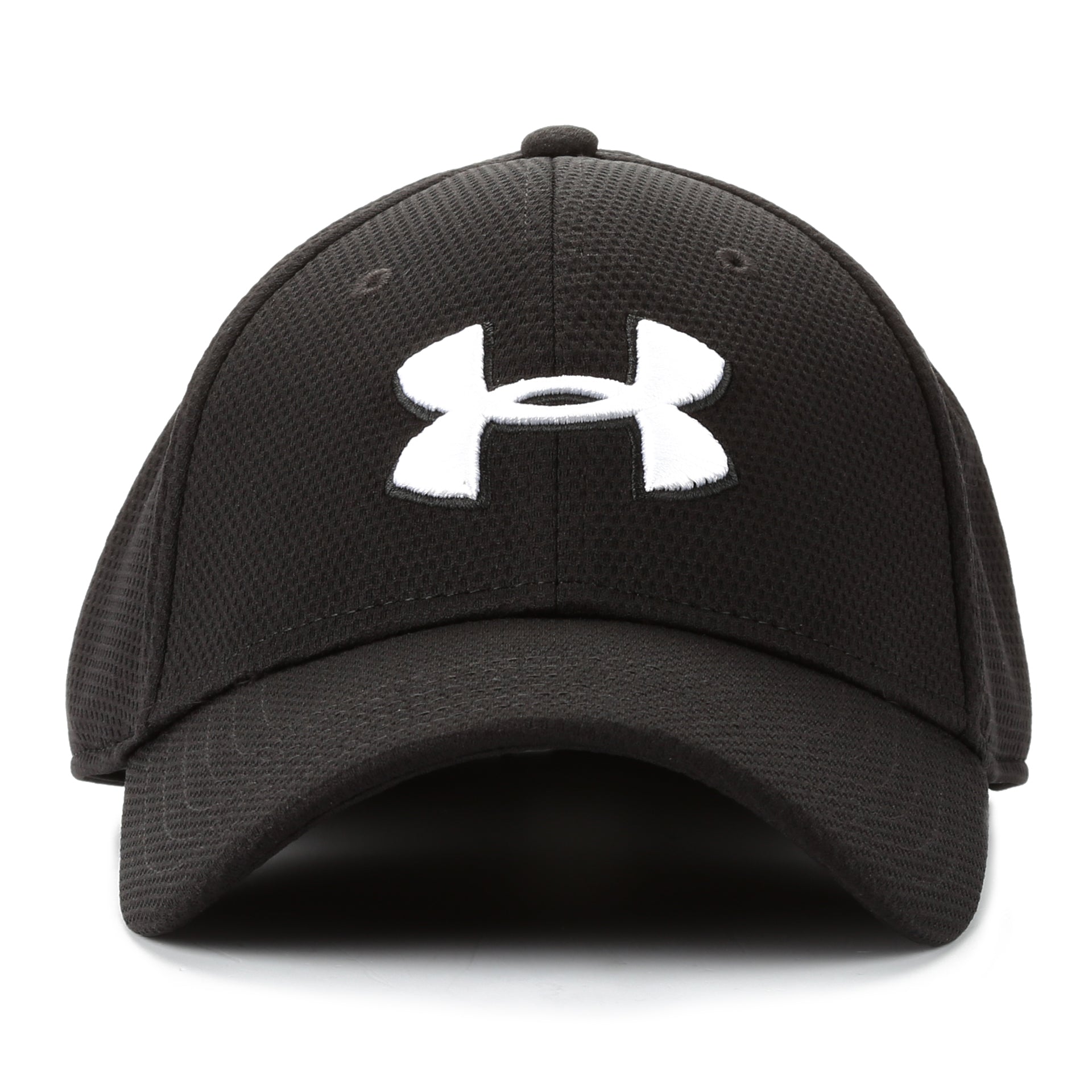 Under Armour Blitzing II Stretch Fit Hat - Black/White - New Star