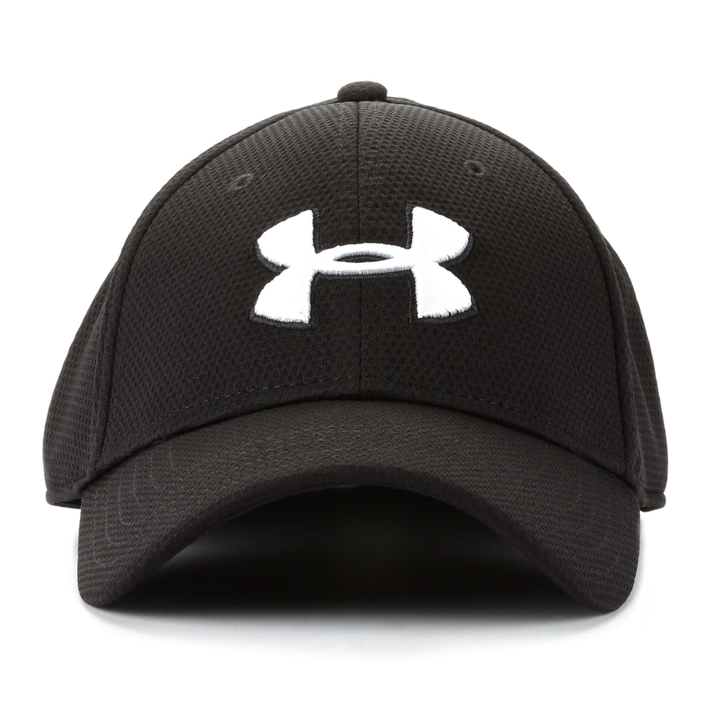 Under Armour Blitzing II Stretch Fit Hat - Black/White
