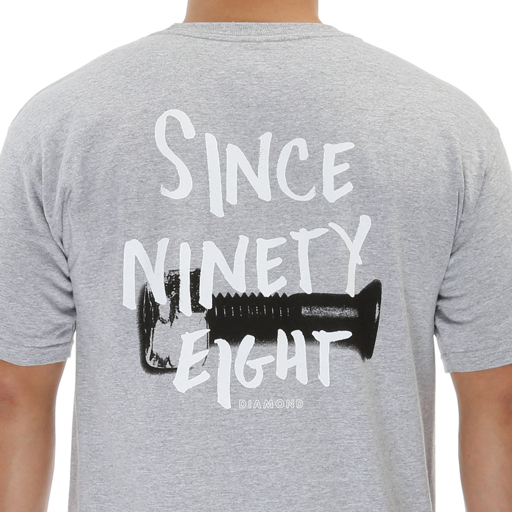 Diamond Bolt 98 Tee - Heather Grey