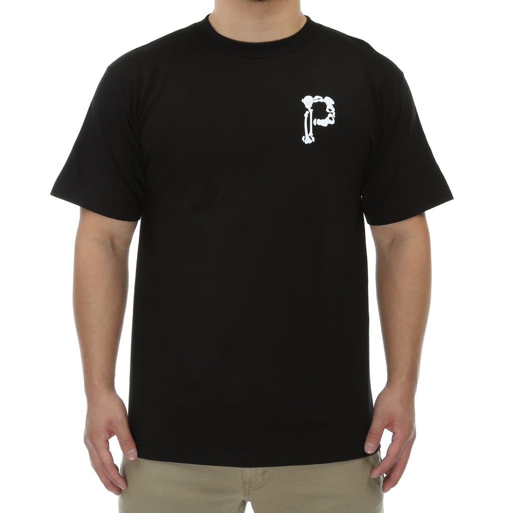 Primitive Bones Glow Tee - Black