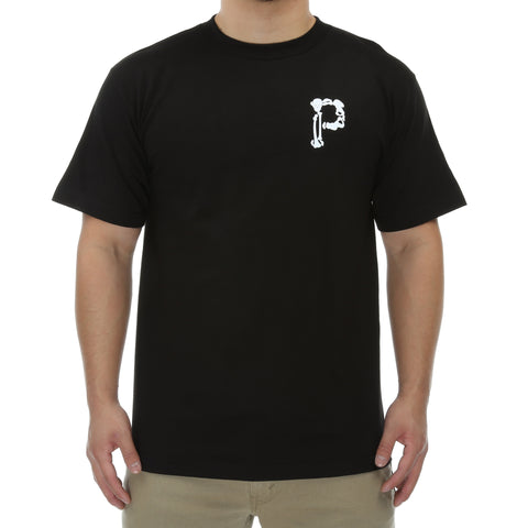 Primitive Bones Glow Tee - Black