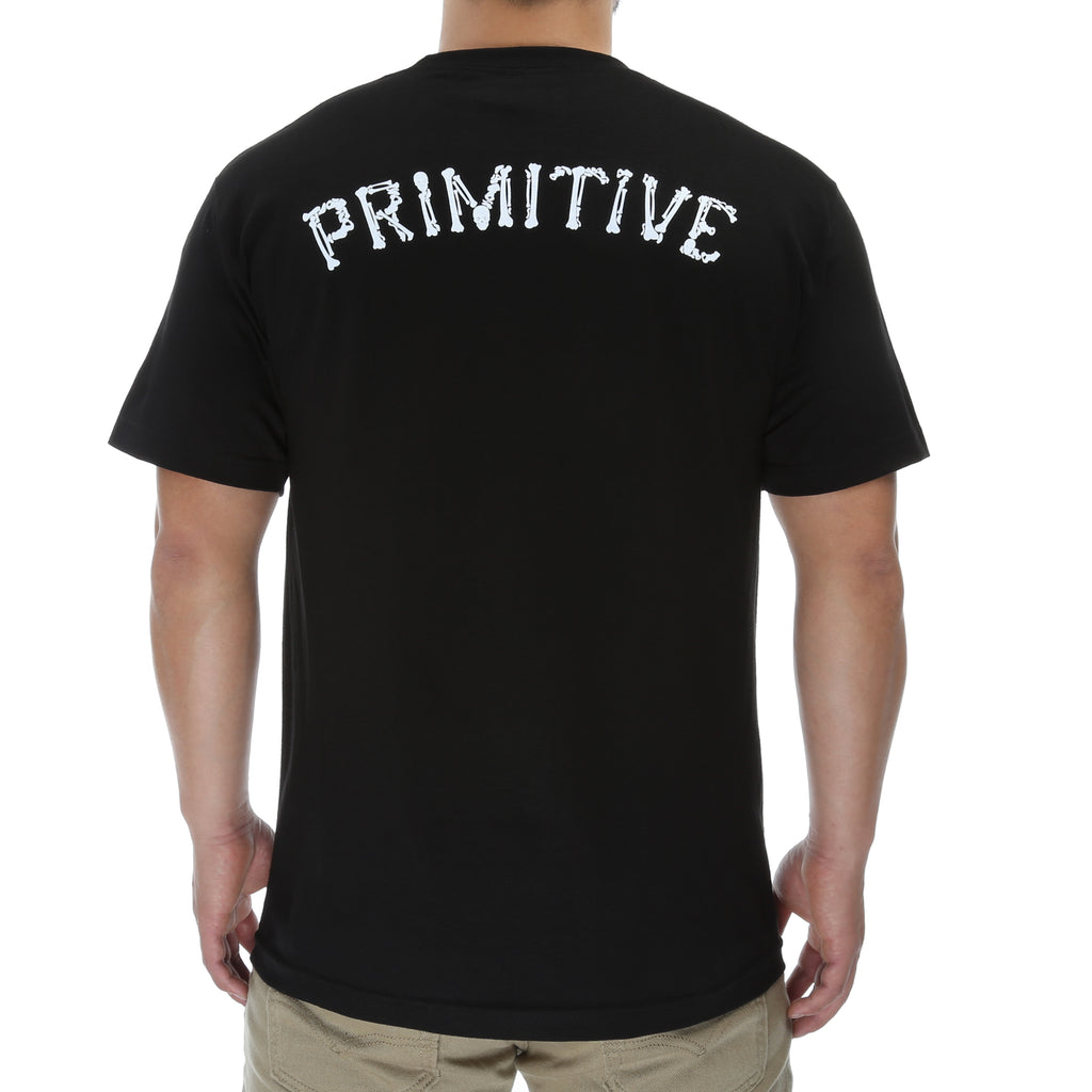 Primitive Bones Glow Tee - Black