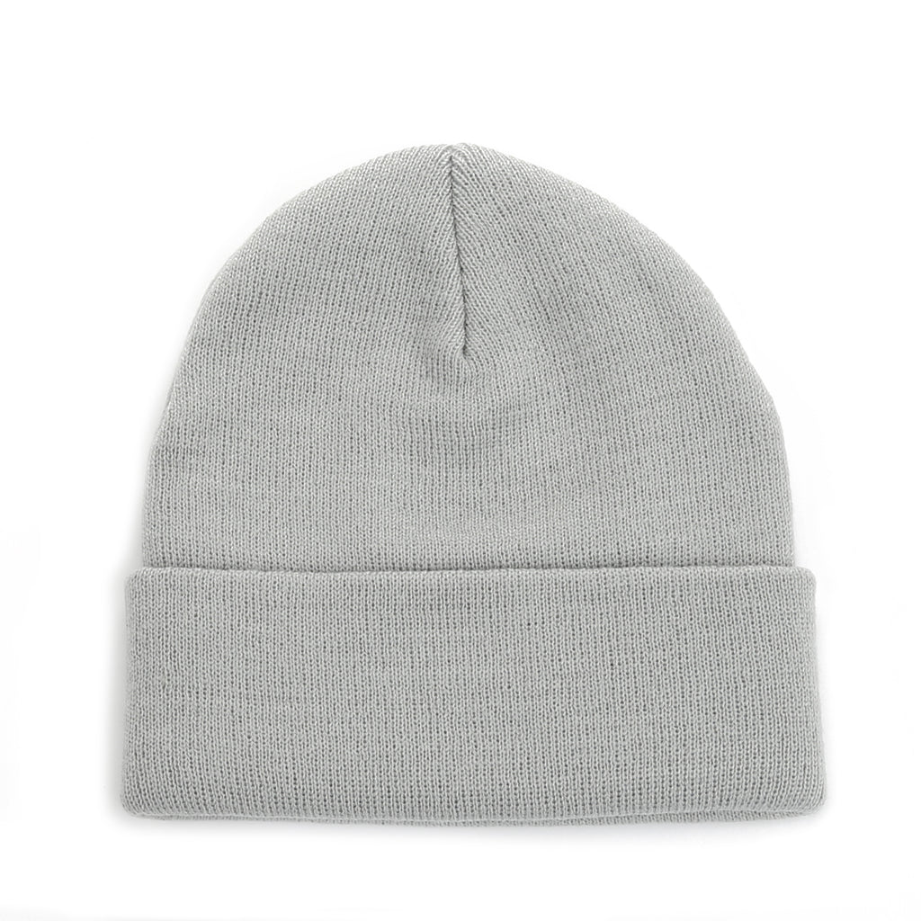 Huf Box Logo Beanie - Heather Grey