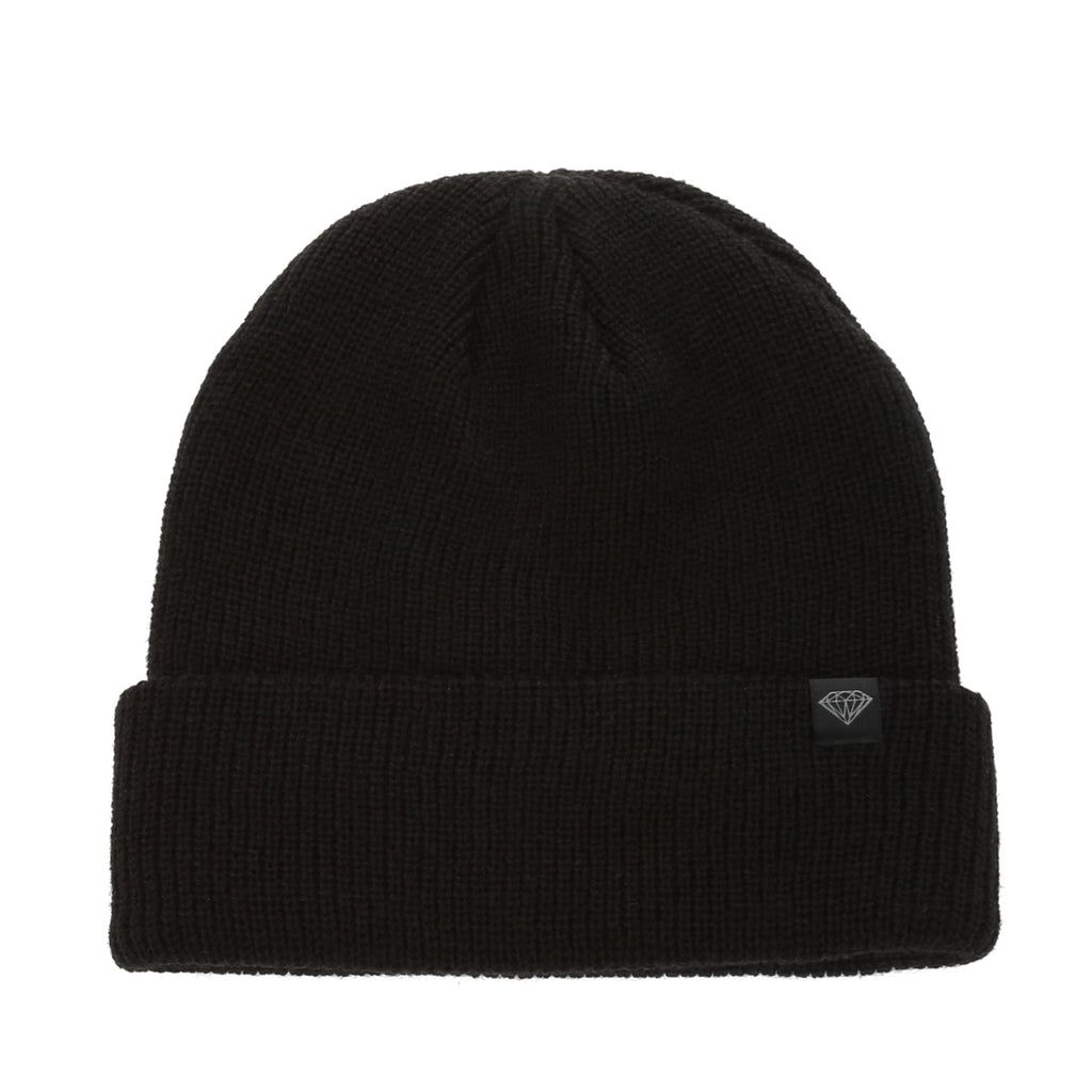 Diamond Brilliant Knit Beanie - Black