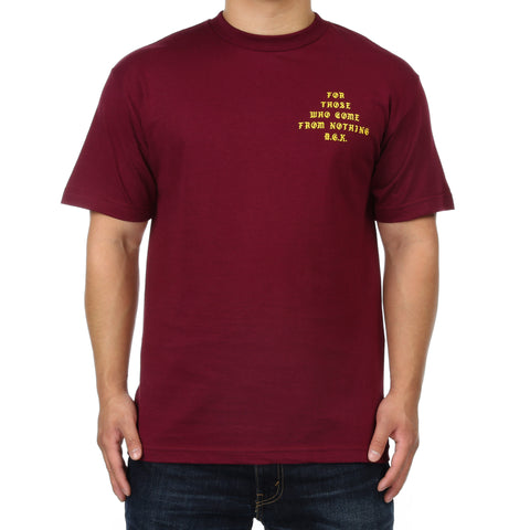 DGK Hustle Champs Tee - Burgundy