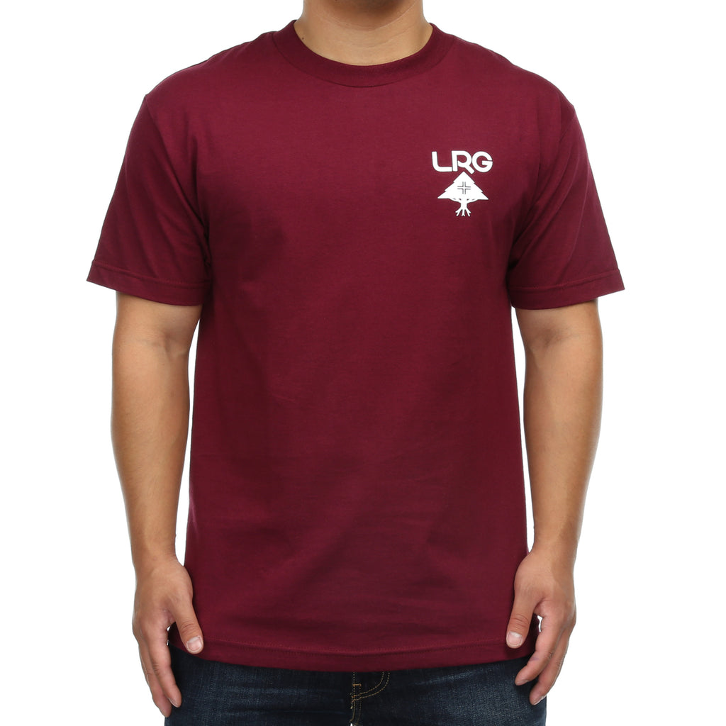 LRG Logo Plus Tee - Burgundy
