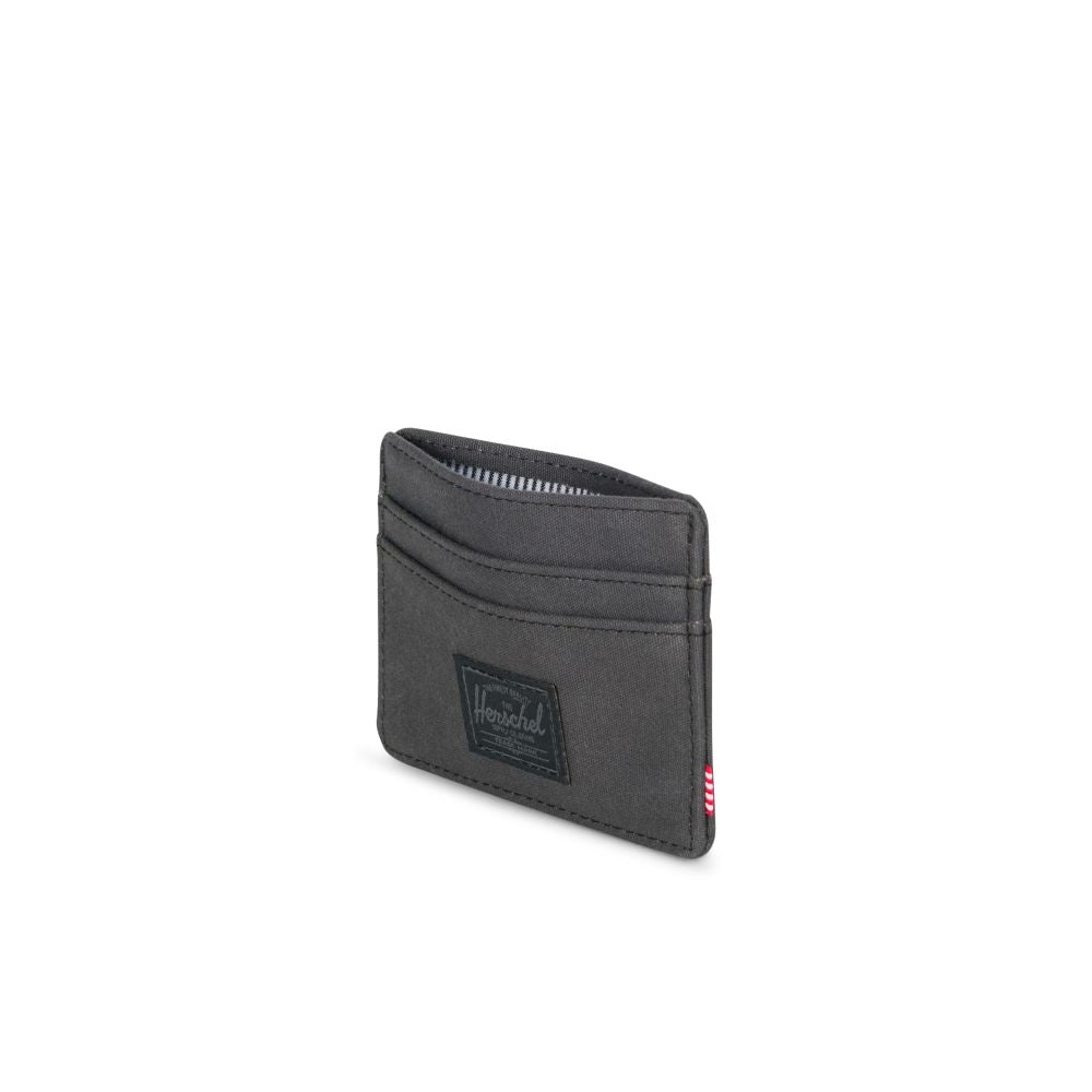 Herschel Canvas Collection Charlie Wallet - Black Ion