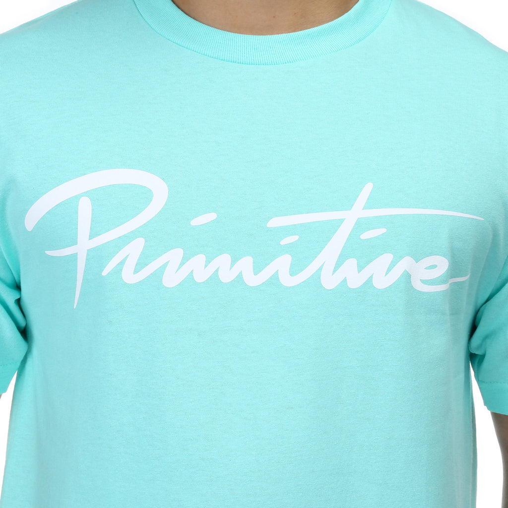 Primitive Nuevo Script - Celadon