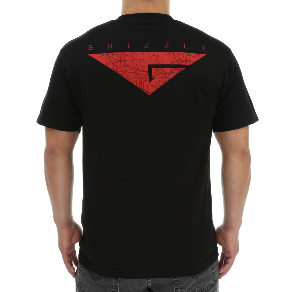 Grizzly Cement Tee - Black