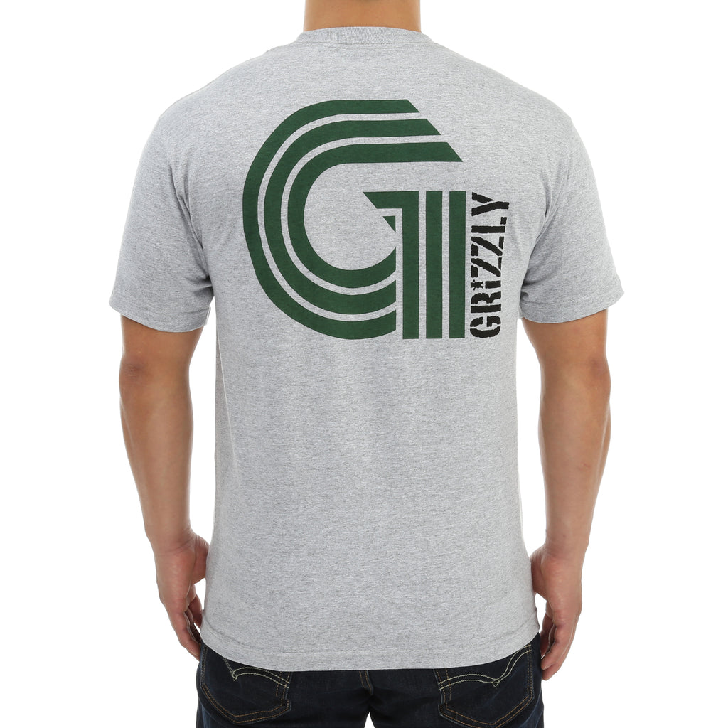 Grizzly Certified G Tee - Heather Grey