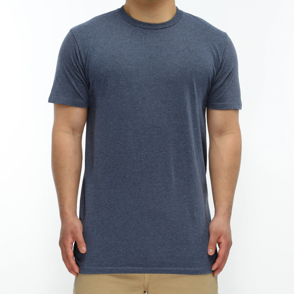 New Star Omni S/S Crew Tee - Chambray