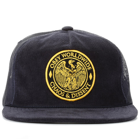 Obey Chaos Trucker - Navy