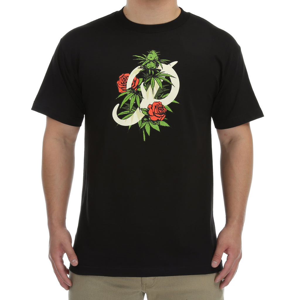 Primitive Classic P Rosebud Tee - Black