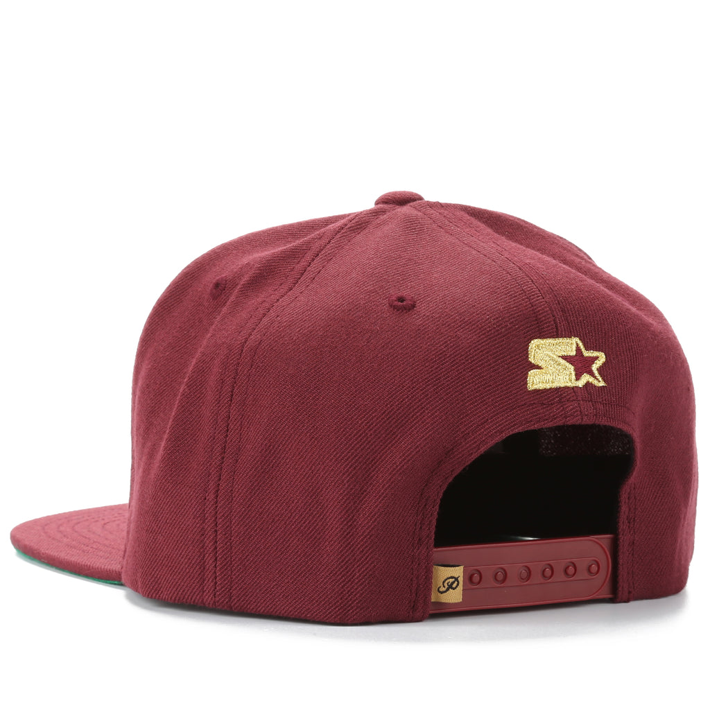 Primitive Classic P Snapback Gold P - Burgundy