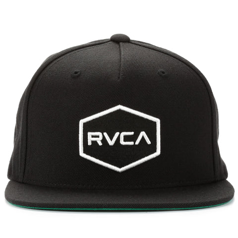 RVCA Commonwealth Snapback - Black