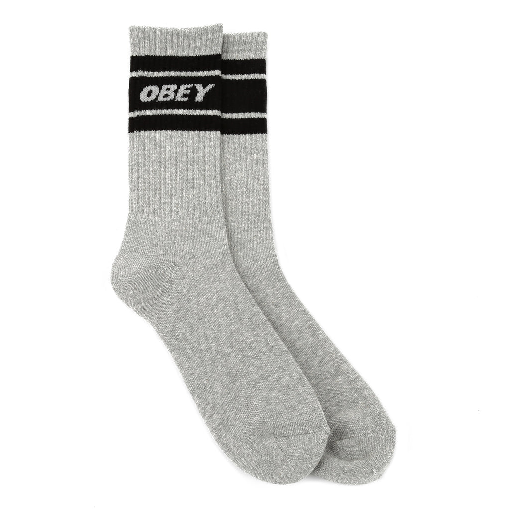 Obey Cooper Deuce Sock - Athletic Heather Grey