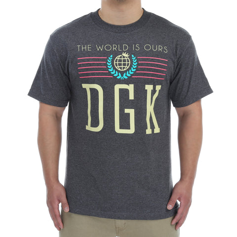 DGK Crest 2 Tee - Charcoal Heather