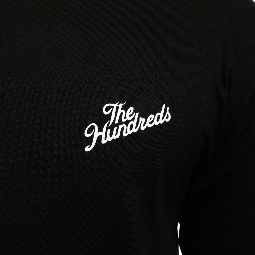 The Hundreds Forever Slant Crest T-Shirt - Black