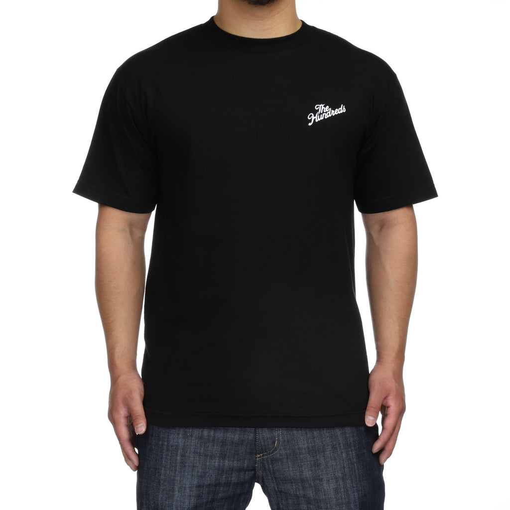 The Hundreds Forever Slant Crest T-Shirt - Black