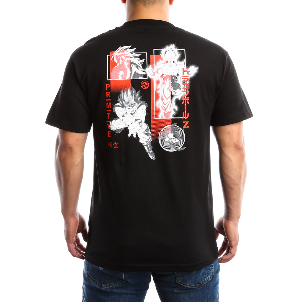 Primitive DBZ Collage Tee - Black