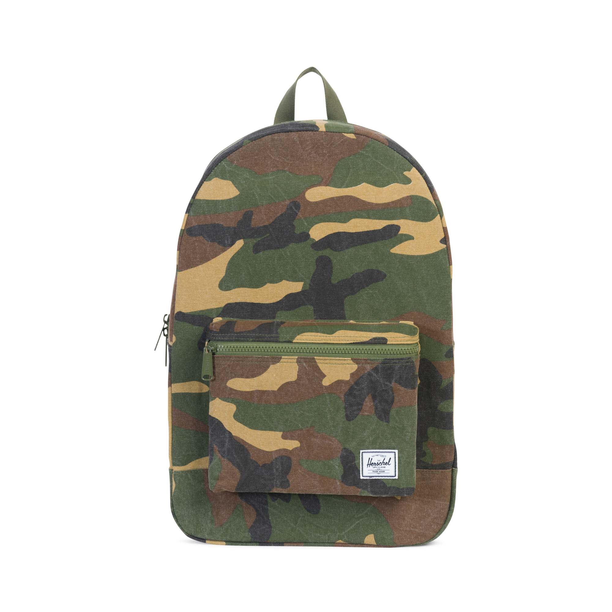 cotton casuals daypack backpack herschel supply co Herschel Cotton Casuals Collection Daypack - Woodland Camo