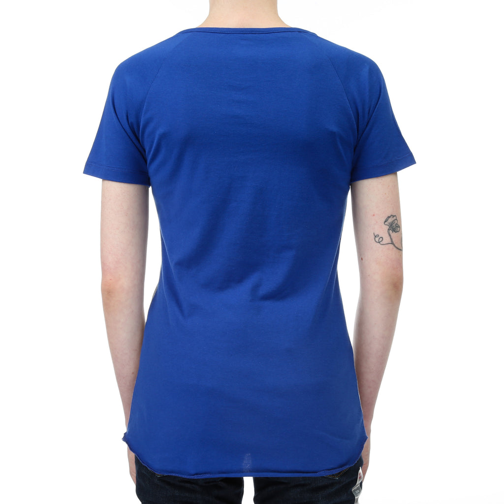 Majestic Dodgers From The Stretch Tee - Deep Royal