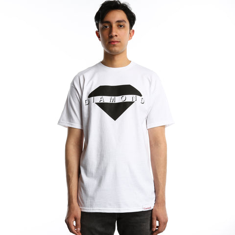 Diamond Viewpoint Tee - White