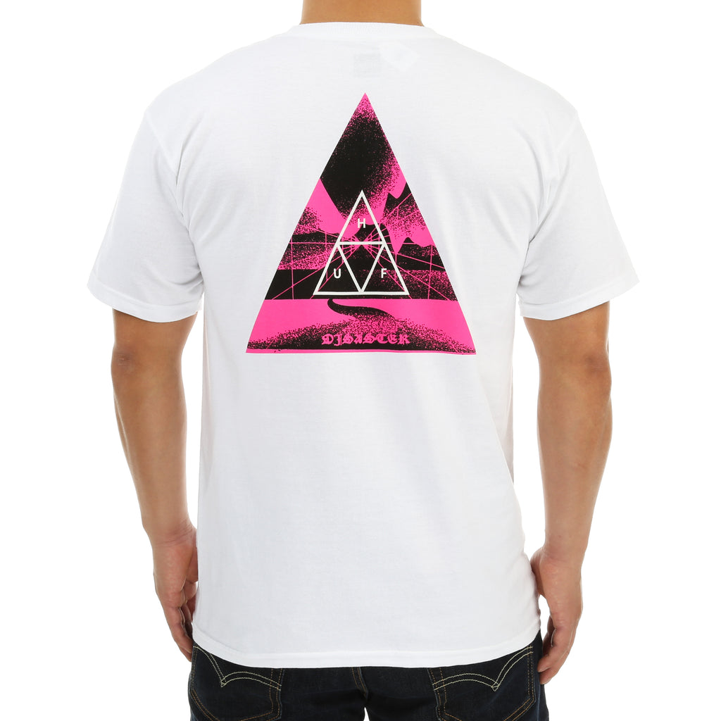 Huf Dimensions Triangle Tee - White