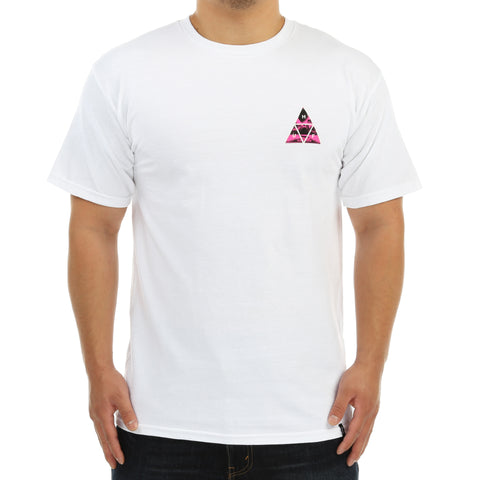 Huf Dimensions Triangle Tee - White