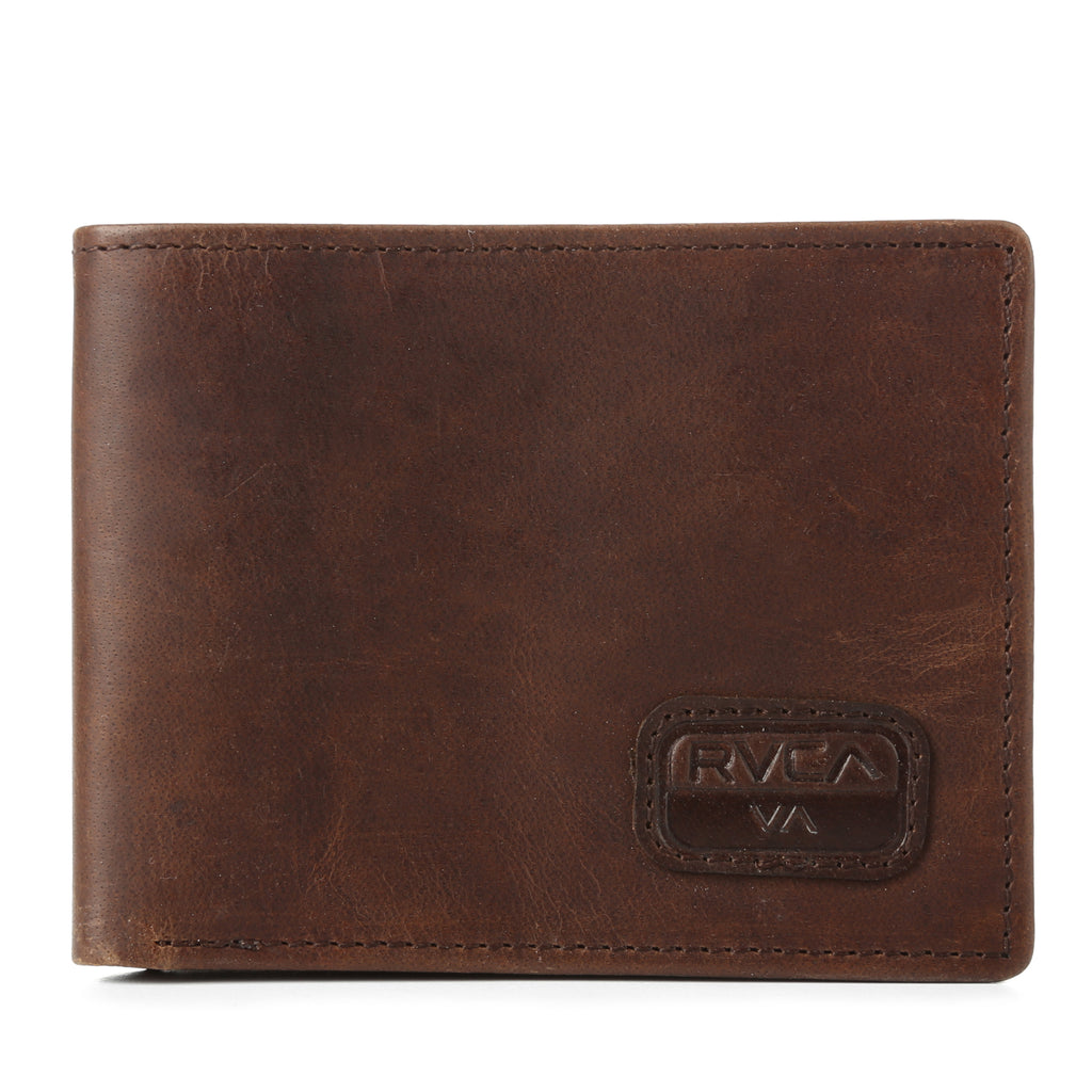 RVCA Dispatch Wallet - Dark Brown