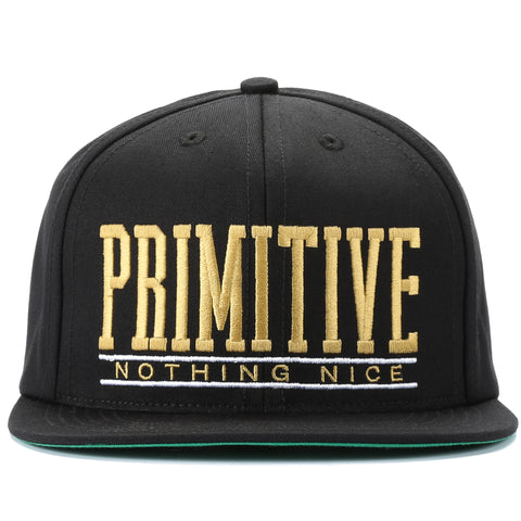 Primitive Dropout Snapback - Black