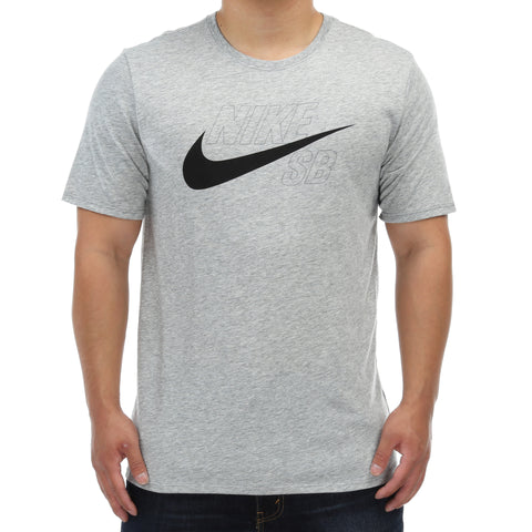 Nike SB Dry T-Shirt - Dark Grey Heather