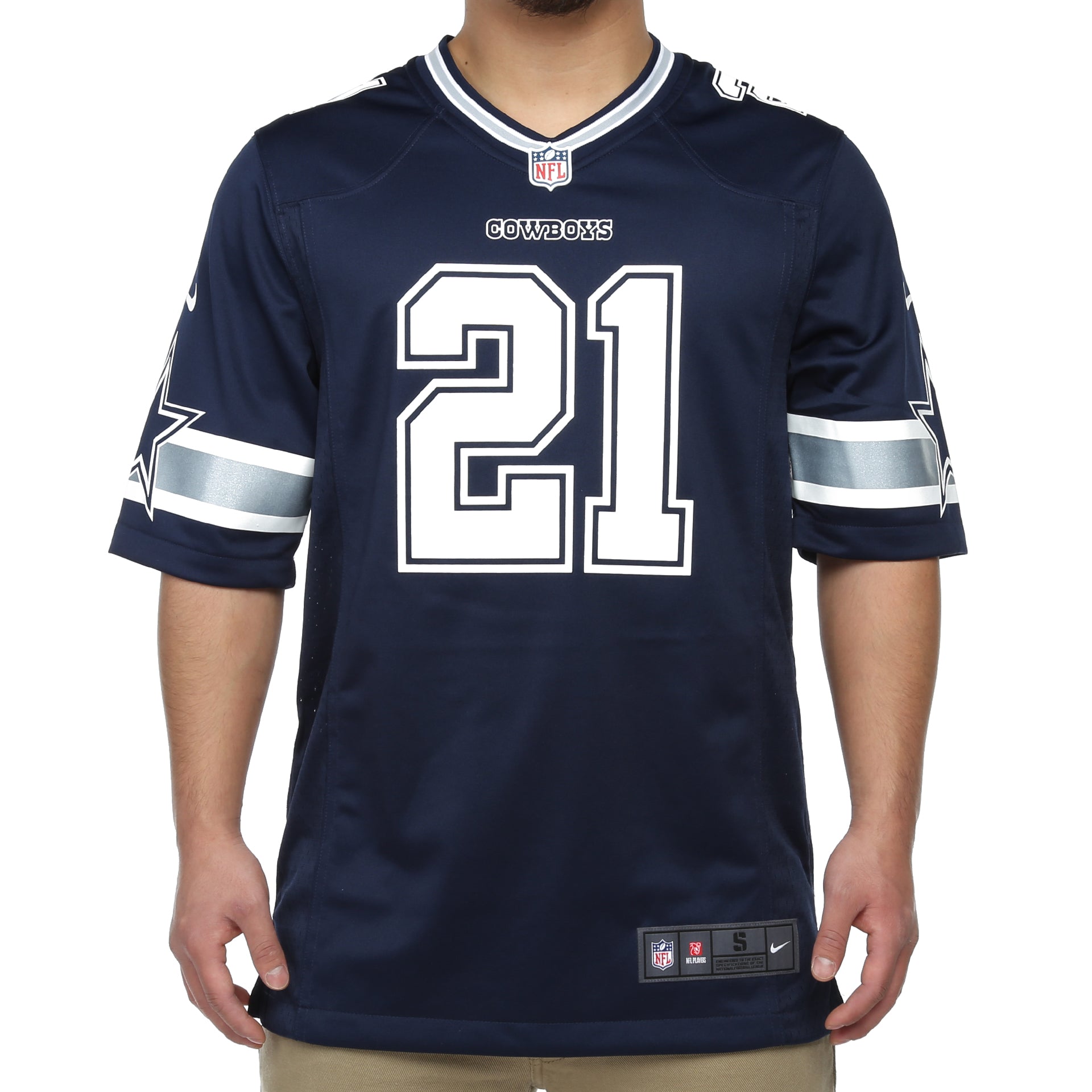 Dallas Cowboys x Nike Ezekiel Elliott #21 Game Replica Jersey - Navy - New  Star