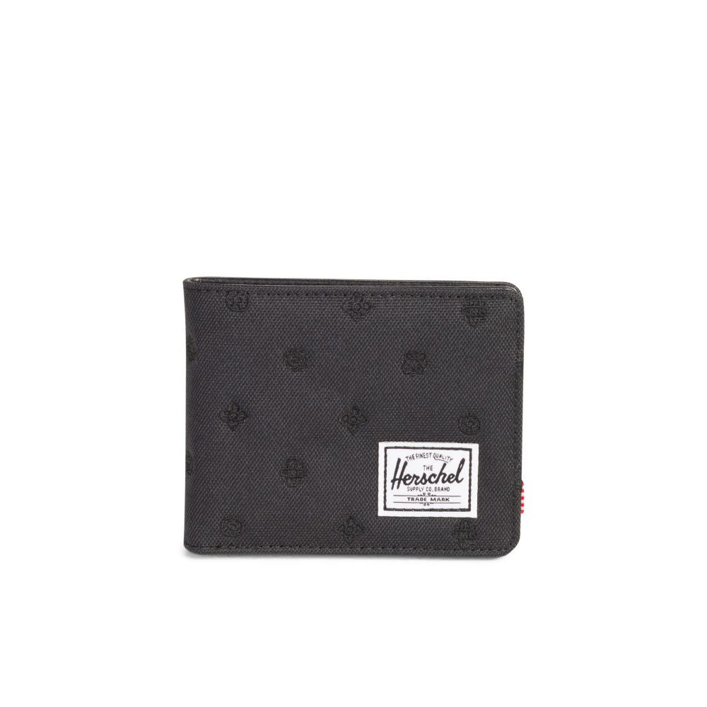 Herschel Embroidery Collection Hank Wallet - Black Paisley