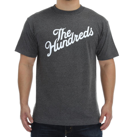 The Hundreds Forever Slant Tee - Charcoal Heather