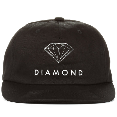 Diamond Futura Sign Snapback - Black