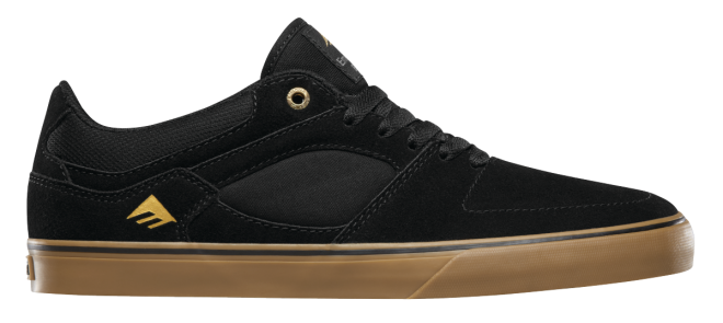EMERICA The Hsu Low Vulc - Black/Gum