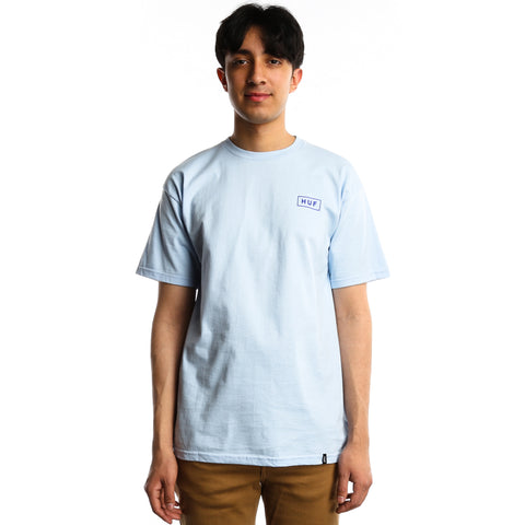 HUF Bar Logo S/S Tee - Light Blue