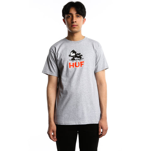 HUF Felix Skate S/S Tee - Heather Grey