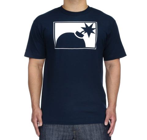 The Hundreds Forever Half Bomb T-Shirt - Navy