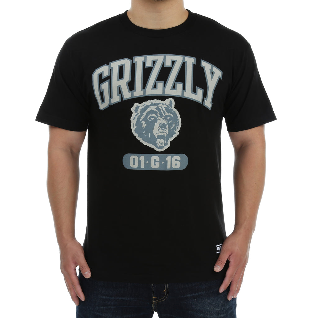Grizzly Halftime Tee - Black